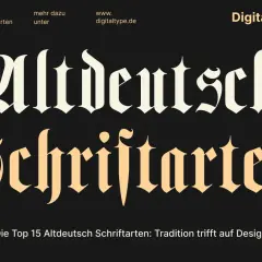 Zwei Zeilen mit altdeutscher Schrift, die "Altdeutsch Schriftarten" darstellen. Perfekt für ein Tattoo, das Tradition und Design vereint.